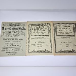 Antique Standard Graded Course Of Studies For‎ the Piano Sheet Music